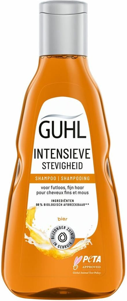 Guhl - Shampoo Intensieve Stevigheid - 4 x 250 ml - Voordeelverpakking