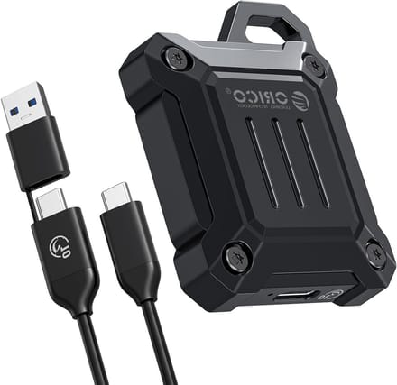 M.2 behuizing voor snelle SSD's met USB 3.1, ideaal voor dataoverdracht en opslag