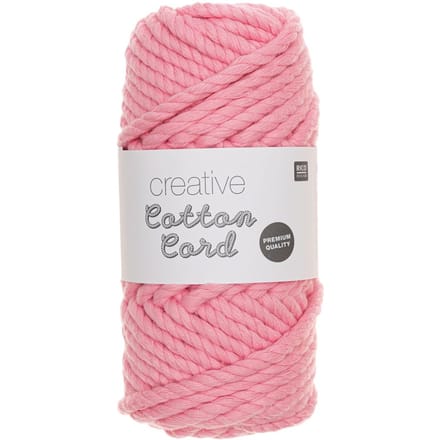 Rico Creative Cotton Cord - Roze