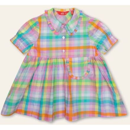 Oilily Didget Jurk- maat104/4yr Prism Roze