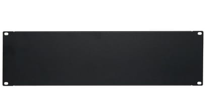 DSIT 19 inch afdekpaneel - 3U - geschikt voor serverkast - patchkast en flightcase