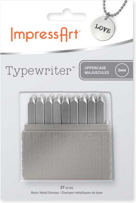 27 alfabetstempels - ImpressArt