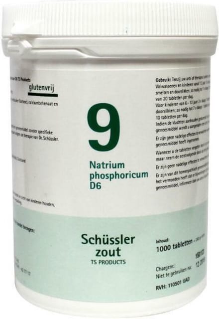 Sch ssler zout Nr. 9 Natrium phosphoricum D6 TS Products