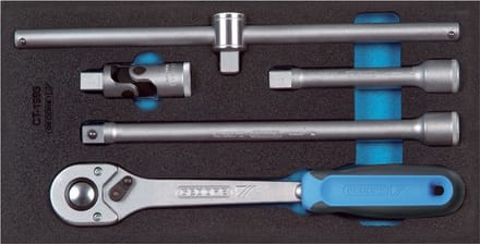Gedore 1500 CT1-1993 T 2309106 Accessoires voor dopsleutels 1/2 (12,5 mm) 5-delig