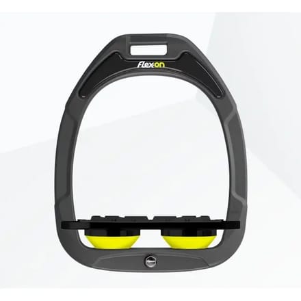 Plat Grip Antraciet/Zwart/Geel Flex-On Green Composite