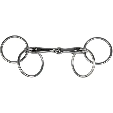 3 of 4 rings bit voor paarden Metalab Scourier