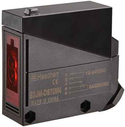 Allecto - Optical Sensor Switch - Detectie tot 70cm - Compact ontwerp - 12-240VDC/24-240VAC - Geschikt voor diverse toepassingen - Eenvoudige insta...