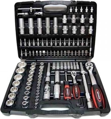 Weber Tools 108 Delige 1/4 & 1/2 Doppen set