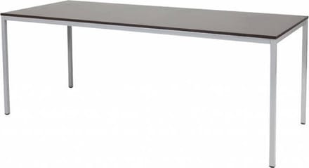 Bureautafel - Domino Basic 200x80 logan - alu frame