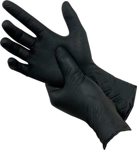 Single Use Nitrile Gripper Black Pro Handschoen - 50 stuks - Maat XL - PSP 55-246