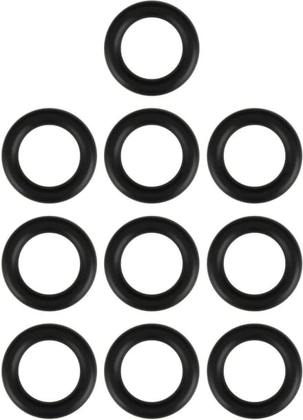 O-ringen - Afdichtringen - Kraan Reparatie - Hittebestendig - 11x2 mm - Zwart