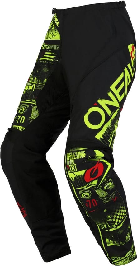 O'NEAL Element Attack Zwart Geel Motocross Broek - Broek