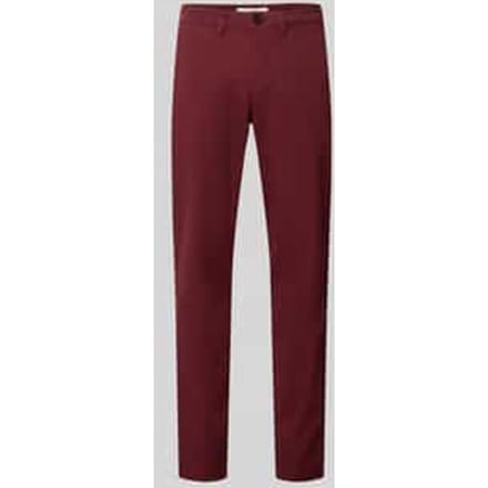 slim fit chino van katoenmix model 'GABARDINE'