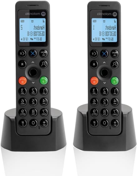 Draadloze Telefoon - DECT Telefoon - Thuis Bellen - Oproepblokkering - 3 x 5 x 17 cm - Zwart