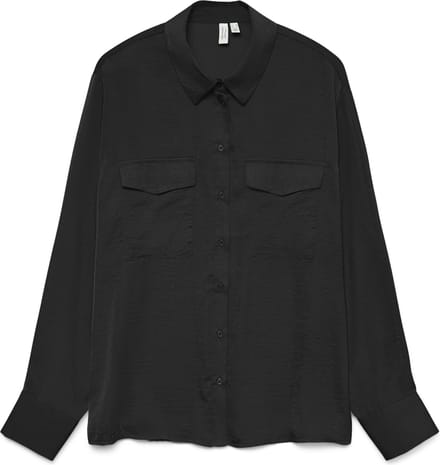 VERO MODA - VMHUNTLEY LS SHIRT WVN BTQ GA - Dames - Blouses