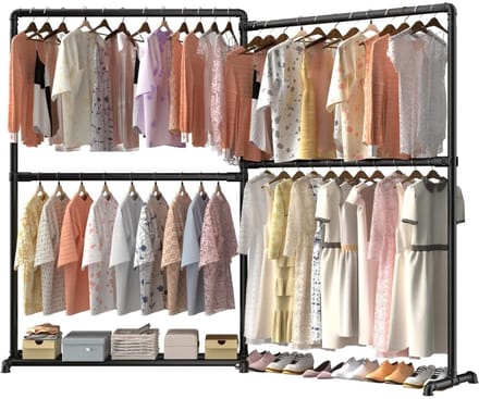 Kledingrek Metaal - Kledinghangers - Dressboy - Zwart