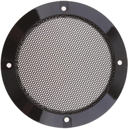 Metalen Grille Decoratieve Cirkel Luidspreker, 4 inch DIY Luidsprekerrooster voor Auto
