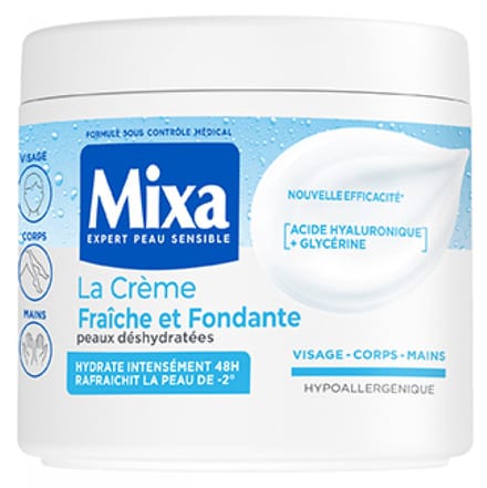 Mixa De Frisse en Smeltende Crème 400 ml