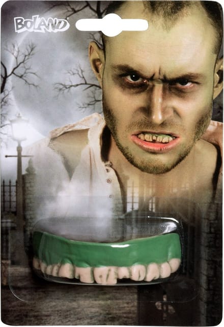 Boland - Tanden Zombie - - Schminkset - Halloween, Themafeest - Halloween accessoire - Horror
