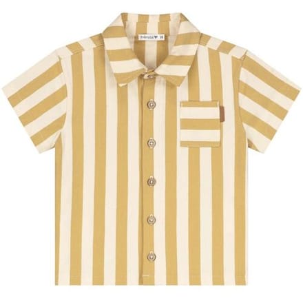Prénatal peuter blouse - Jongens - Geel - Maat 92
