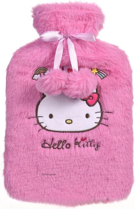 Hello Kitty Warmwaterkruik 1 Liter - 17.3 x 28.5 cm