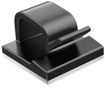 Keltin Kabelclips - Zelfklevend - Set van 10 - Compact - Zwart - 14x14 mm