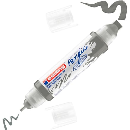 Edding 5400 3D double liner - Acrylmarker - Antraciet (926)