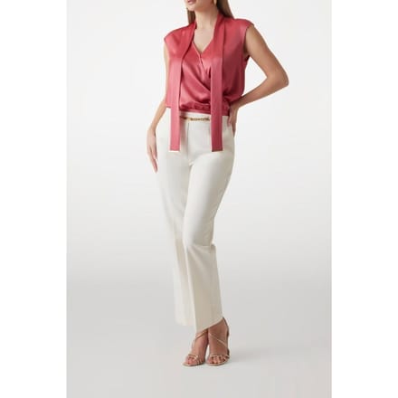 GUESS Linda Wrap Top Flowering Peony Größe: 44 | Blusen Outlet | Damen