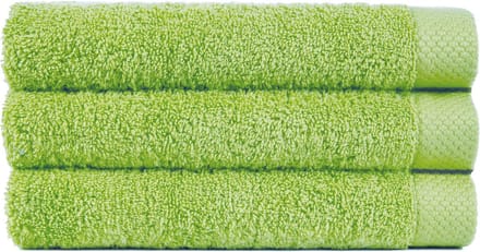 Handdoek 50x100 cm Uni Pure Royal Groen Pistache - 4 stuks