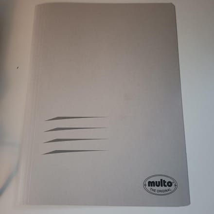 Multo Snelhechter Met Buismechaniek Karton Grijs 5 Stuks