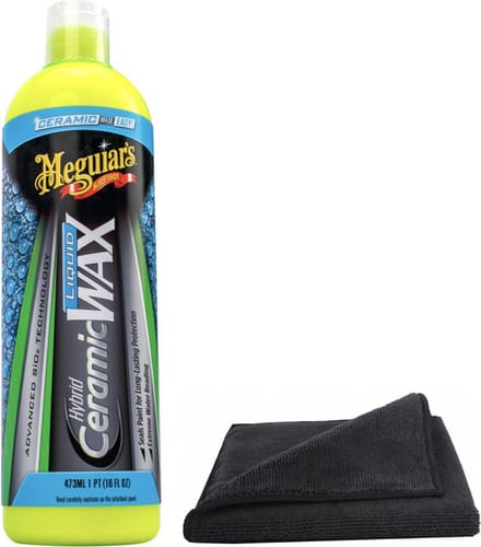 Meguiars Hybrid Ceramic Liquid Wax - 473ml + microvezel 40 x 40 cm - G200416