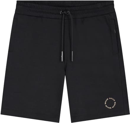 Ballin Amsterdam - Jongens Regular fit Shorts Sweat - Black - Maat 8