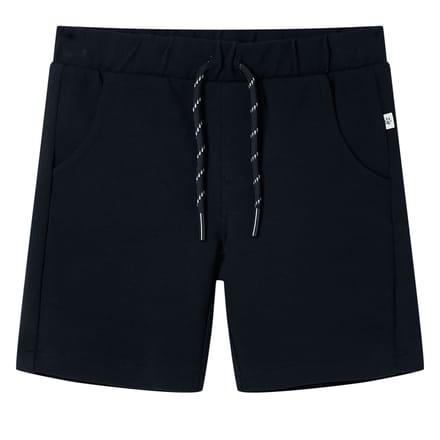 vidaXL - Kindershorts - met - trekkoord - 128 - marineblauw