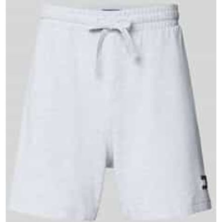 regular fit sweatshorts van katoenmix