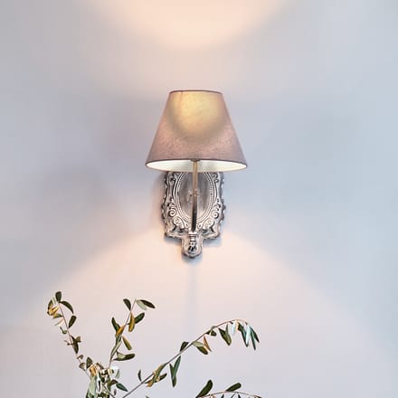 LOBERON Wandlamp Abondant antiekgrijs