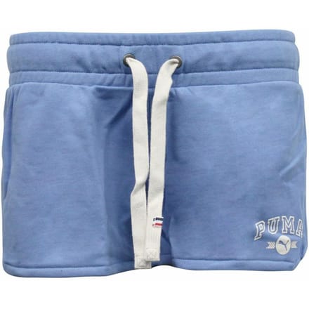 Puma Style Athletic Ultramarine Womens Slim Fit Gym Shorts