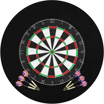 Professionele Dartbord met 6 Dartpijlen en Surround
