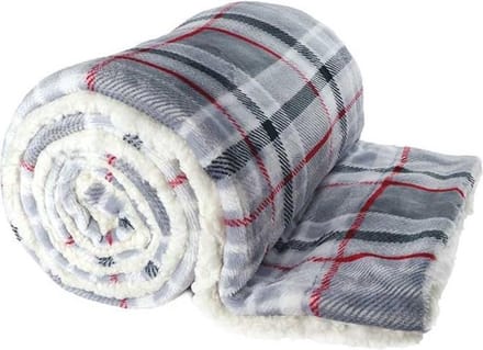 Unique Living Plaid Larsson - 150x200 - Grijs