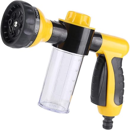 Tuinslangmondstuk - Schuimsproeier - Auto Wassen - 8 Sproeistanden - 6-10 Meter - Groen