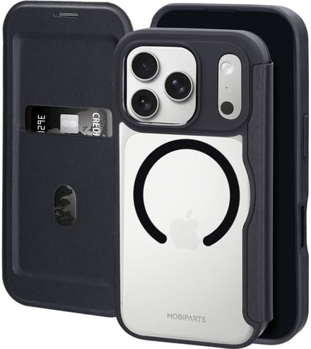 Mobiparts Shield Line Case geschikt voor Apple iPhone 17 Pro - Zwart