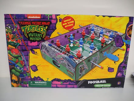 tafelvoetbalspel teenage mutant ninja turtles