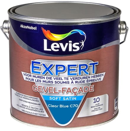 Levis - Expert Gevel Mix - Clear Blue C70 - Mengverf - 2,5 L