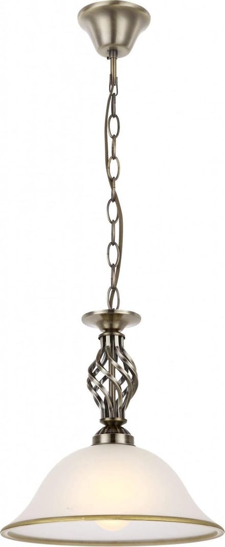 Globo - hanglamp - Odin - messing - metaal - Ø 30cm - E27 - 60208H