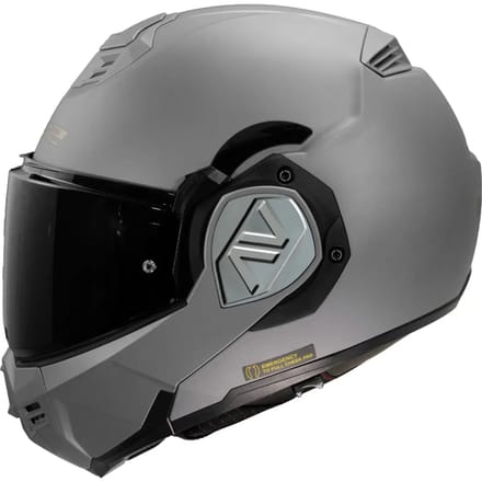 LS2 Helm Advant Solid FF906 mat titanium maat XS