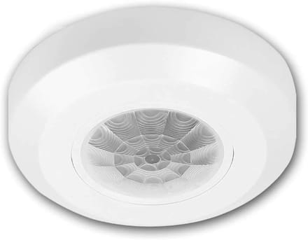 Mini Plafond Bewegingsmelder 400W - Infrarood Sensor met 360° Detectie en LED Geschikt