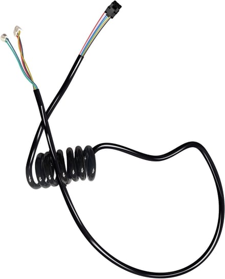 E-Twow, Datakabel geschikt voor E-Twow V1 - Vierkante Stekker 6-pins, Zwart
