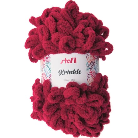 Wol "Krinkle" - Framboos