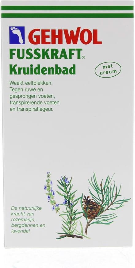 Gehwol fusskraft kruidenbad 400 gr.