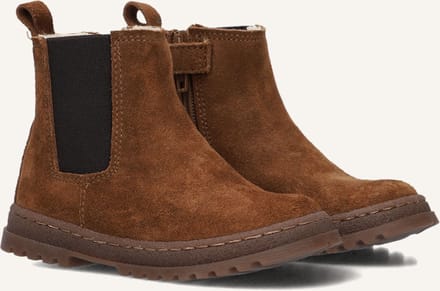 Pinocchio P2159 Boots Jongens - Bruin - Maat 28