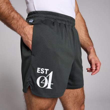 MP short van mesh voor heren - Verwassen zwart - M